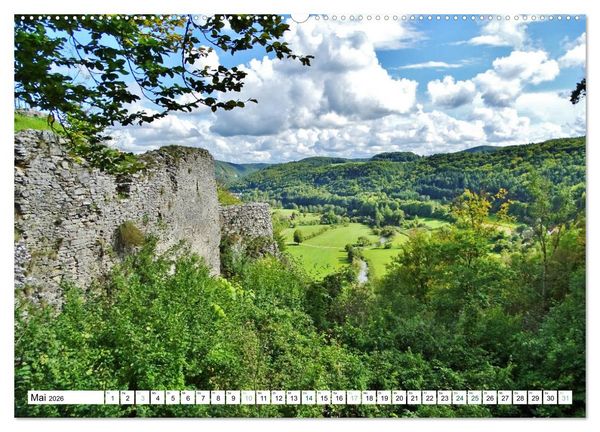 Produktbild: Wandererlebnisse in der Fr&auml;nkischen Schweiz (Wandkalender 2026 DIN A2 quer), CALVENDO Monatskalender