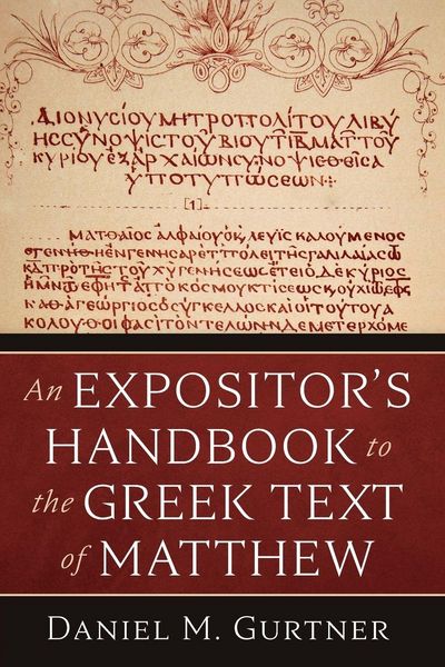 Produktbild: An Expositor's Handbook to the Greek Text of Matthew