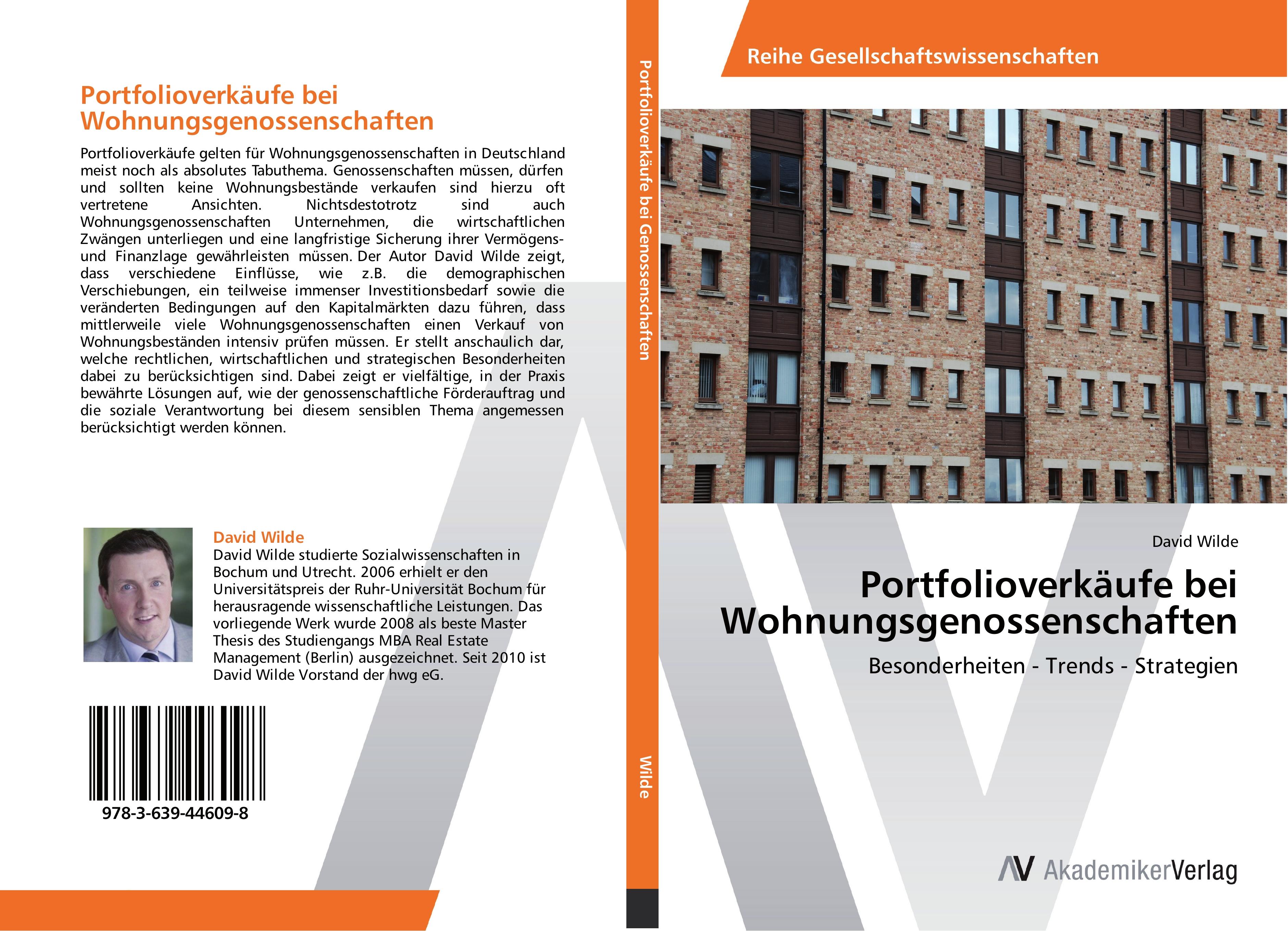 Produktbild: Portfolioverk&auml;ufe bei Wohnungsgenossenschaften