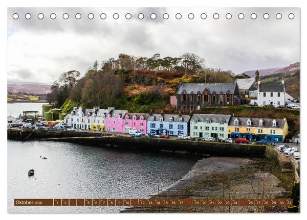 Produktbild: Mystisches Schottland (Tischkalender 2026 DIN A5 quer), CALVENDO Monatskalender