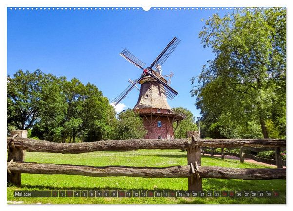 Produktbild: Bad Zwischenahn - Erholung am Meer (hochwertiger Premium Wandkalender 2026 DIN A2 quer), Kunstdruck in Hochglanz