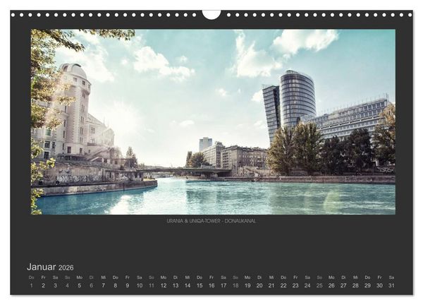 Produktbild: WIEN - EINE STADT VON WELT (Wandkalender 2026 DIN A3 quer), CALVENDO Monatskalender