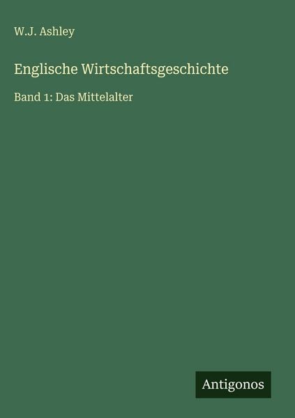 Produktbild: Englische Wirtschaftsgeschichte