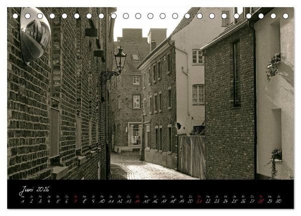 Produktbild: Kaiserswerther Impressionen (Tischkalender 2026 DIN A5 quer), CALVENDO Monatskalender
