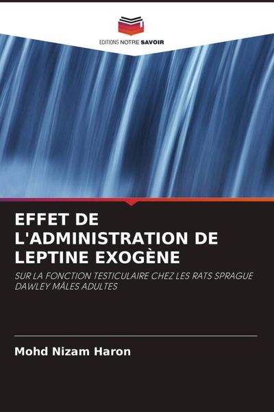 Produktbild: Effet De L'administration De Leptine Exog&egrave;ne