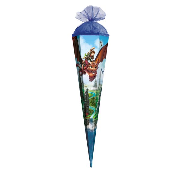 Produktbild: Motiv-Schult&uuml;te 50cm, Drachenj&auml;ger