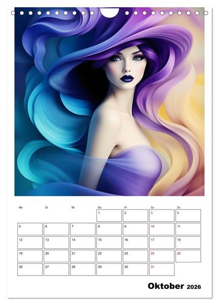 Produktbild: Hinrei&szlig;ende Portraits (Wandkalender 2026 DIN A4 hoch), CALVENDO Monatskalender