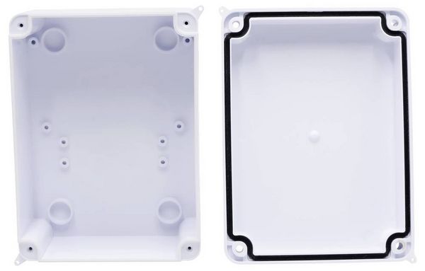 Produktbild: TRU COMPONENTS TC-RB 150x110x70 TC-10239096 Installations-Geh&auml;use ABS Kunststoff Wei&szlig; 1St.