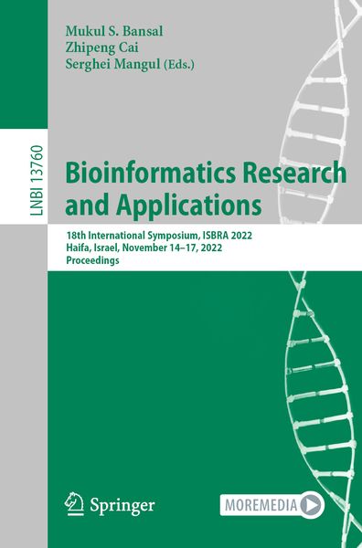Produktbild: Bioinformatics Research and Applications