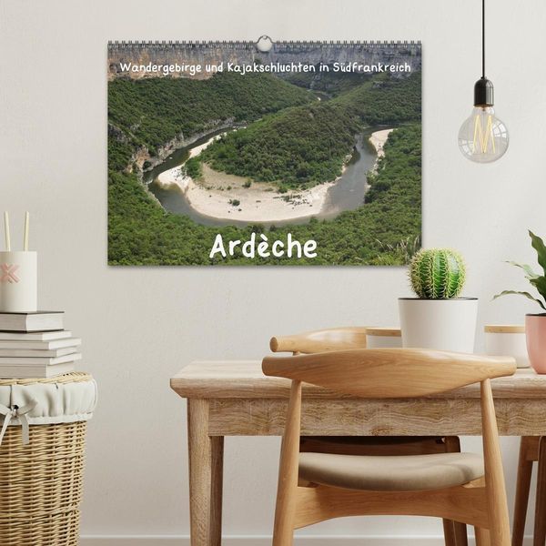 Produktbild: Ard&egrave;che &middot; Wandergebirge und Kajakschluchten in S&uuml;dfrankreich (Wandkalender 2026 DIN A3 quer), CALVENDO Monatskalender