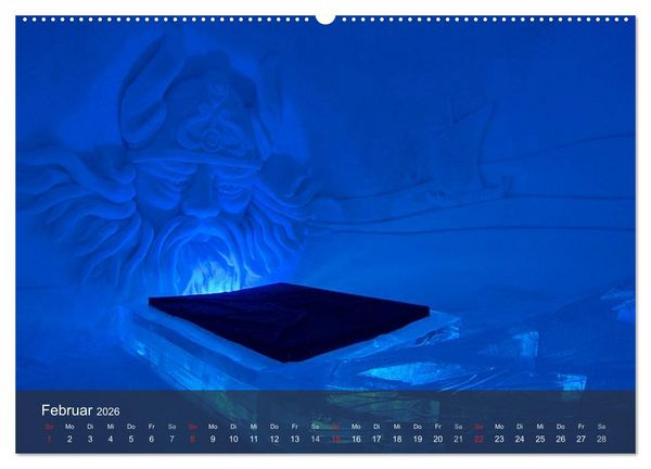Produktbild: Lappland 2026 (Wandkalender 2026 DIN A2 quer), CALVENDO Monatskalender