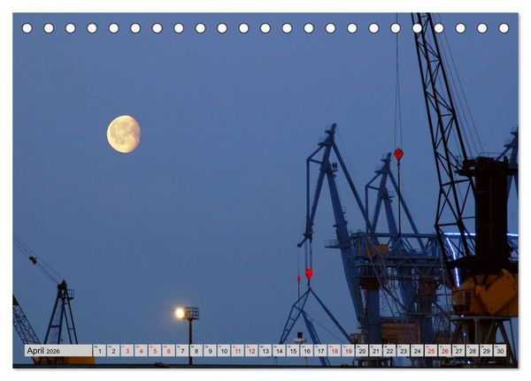 Produktbild: Maritimes. Hamburger Hafen, fotografiert von Ralf Kretschmer (Tischkalender 2026 DIN A5 quer), CALVENDO Monatskalender