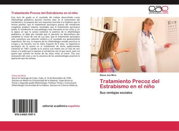 Produktbild: Tratamiento Precoz del Estrabismo en el ni&ntilde;o