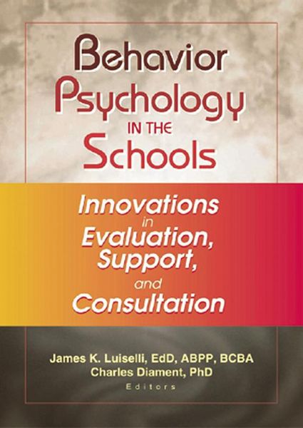 Produktbild: Behavior Psychology in the Schools