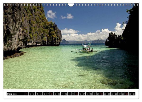 Produktbild: Palawan (Wandkalender 2026 DIN A3 quer), CALVENDO Monatskalender