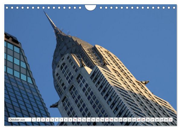 Produktbild: New York City Manhattan Perspektiven (Wandkalender 2026 DIN A4 quer), CALVENDO Monatskalender