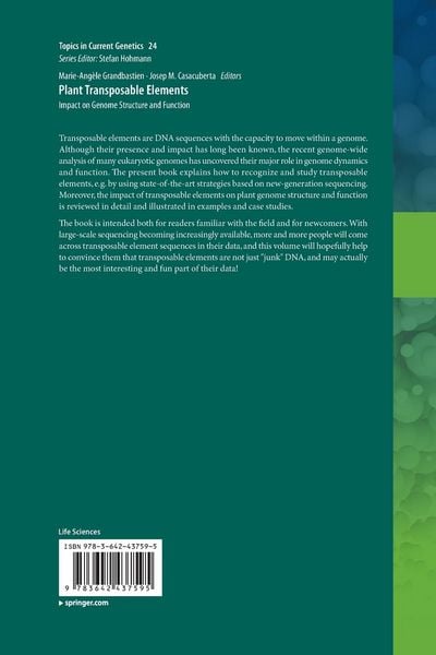 Produktbild: Plant Transposable Elements