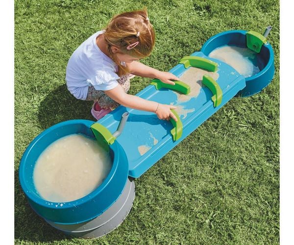 Produktbild: AquaPlay 1580 - Mudway Run Matschbahn, L:135cm, Wasserbahn+Sandspielsystem