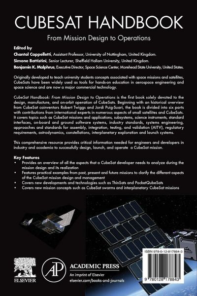 Produktbild: CubeSat Handbook