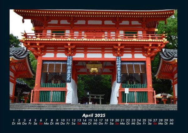 Produktbild: Tempel 2025 Fotokalender DIN A4