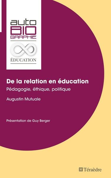 Produktbild: De la relation en &eacute;ducation