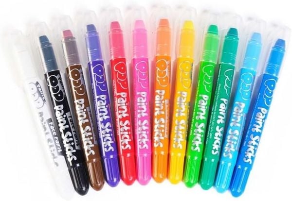 Produktbild: Paint Pop 362204 - Paint Pop: Face Paint Sticks 12-Pack, Gesichtsmalfarben, Schminkstifte