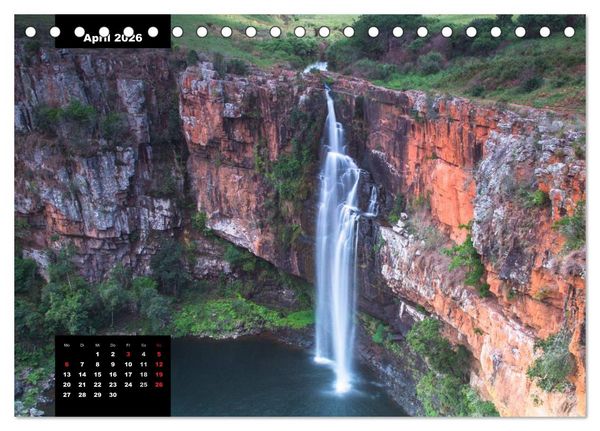 Produktbild: Blickpunkte des S&uuml;dlichen Afrika (Tischkalender 2026 DIN A5 quer), CALVENDO Monatskalender
