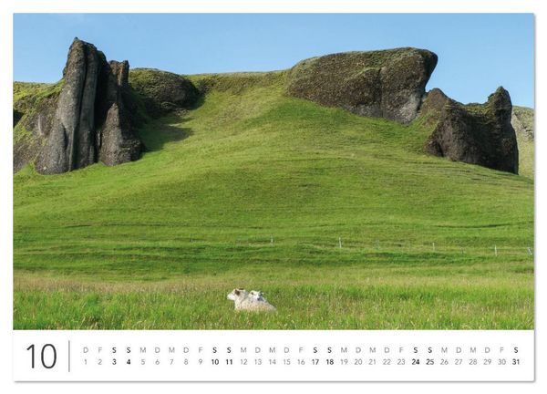 Produktbild: Magisches Island (Wandkalender 2026 DIN A4 quer), CALVENDO Monatskalender