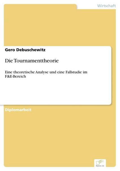 Produktbild: Die Tournamenttheorie