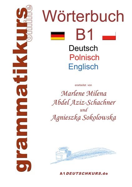 Produktbild: W&ouml;rterbuch Deutsch - Polnisch - Englisch Niveau B1