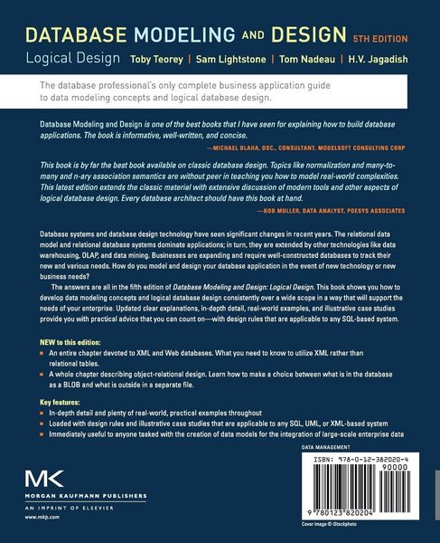 Produktbild: Database Modeling and Design