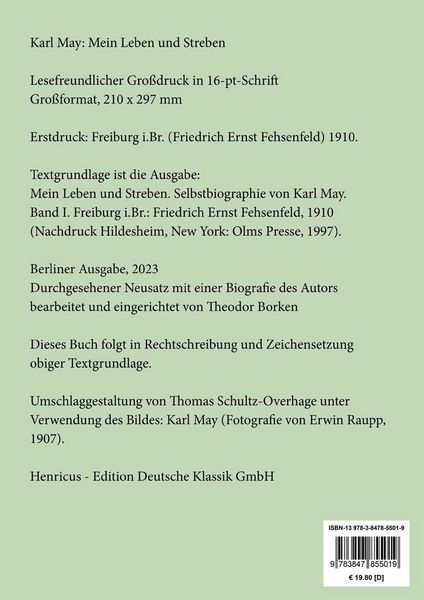 Produktbild: Mein Leben und Streben (Gro&szlig;druck)