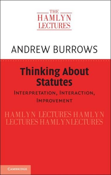 Produktbild: Thinking about Statutes