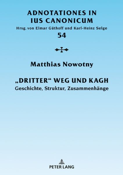Produktbild: &laquo;Dritter&raquo; Weg und KAGH