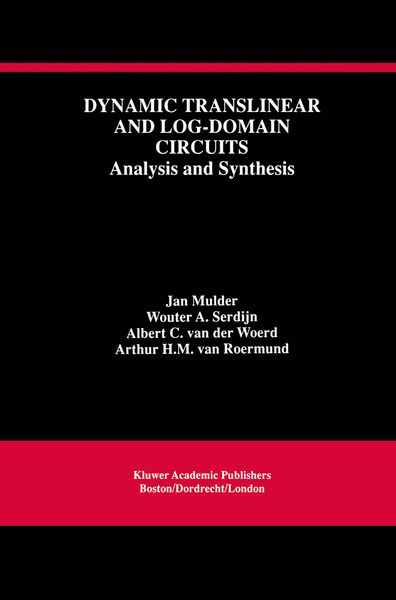Produktbild: Dynamic Translinear and Log-Domain Circuits