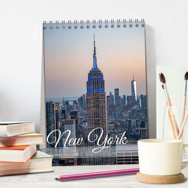 Produktbild: New York, Facetten einer Stadt (Tischkalender 2026 DIN A5 hoch), CALVENDO Monatskalender