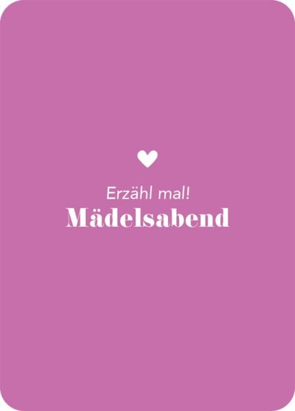 Produktbild: Erz&auml;hl mal! M&auml;delsabend