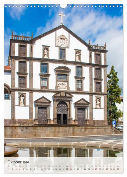 Produktbild: Madeira - Natur und Geschichte (Wandkalender 2026 DIN A3 hoch), CALVENDO Monatskalender