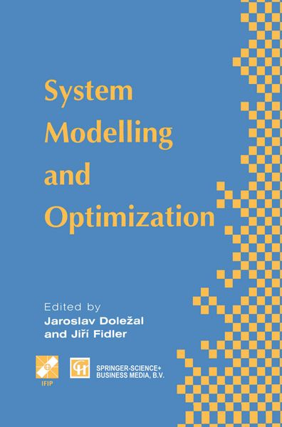 Produktbild: System Modelling and Optimization