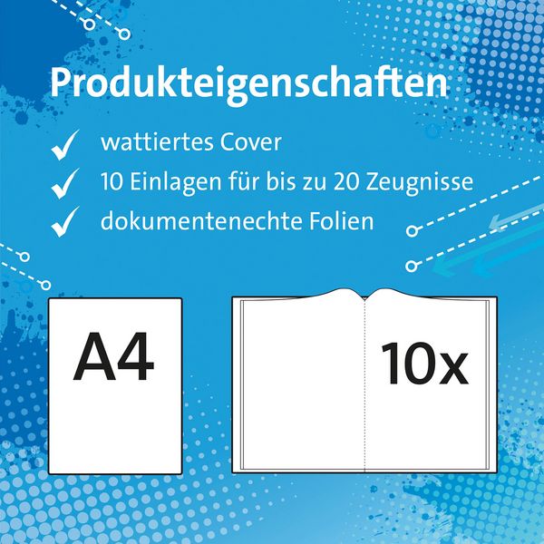 Produktbild: Zeugnismappe mit Design, Polizei 110