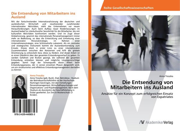 Produktbild: Die Entsendung von Mitarbeitern ins Ausland