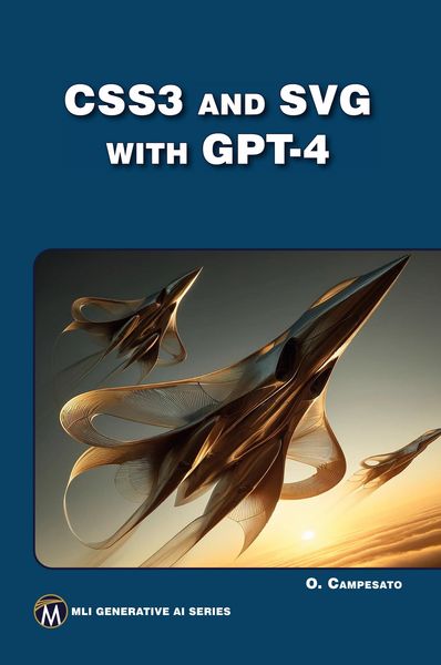 Produktbild: CSS3 and SVG with GPT-4