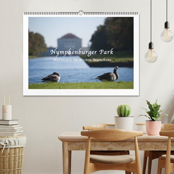 Produktbild: Nymphenburger Park (Wandkalender 2026 DIN A2 quer), CALVENDO Monatskalender