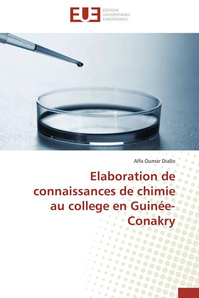Produktbild: Elaboration de connaissances de chimie au college en Guin&eacute;e-Conakry