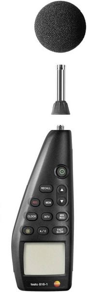 Produktbild: Testo Schallpegel-Messger&auml;t Datenlogger 816-1 30 - 130 dB 20Hz - 8000Hz