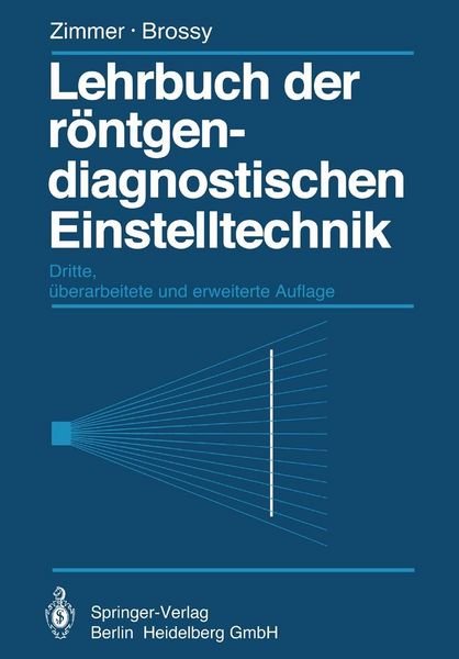 Produktbild: Lehrbuch der r&ouml;ntgendiagnostischen Einstelltechnik