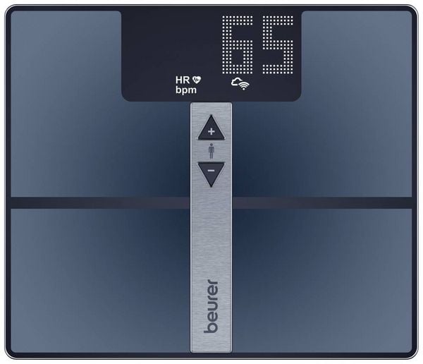 Produktbild: Beurer BF 980 WIFI K&ouml;rperanalysewaage 76009 digital W&auml;gebereich (max.)=180kg Schwarz