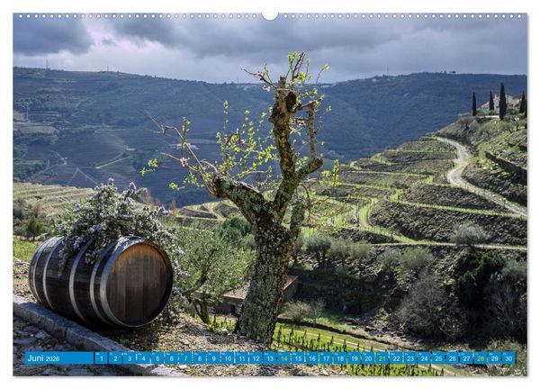 Produktbild: Porto & das Douro-Tal (Wandkalender 2026 DIN A2 quer), CALVENDO Monatskalender
