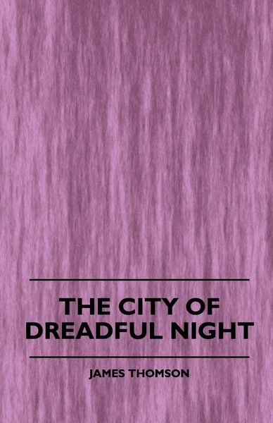 Produktbild: The City of Dreadful Night