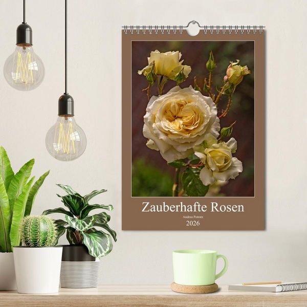 Produktbild: Zauberhafte Rosen (Wandkalender 2026 DIN A4 hoch), CALVENDO Monatskalender